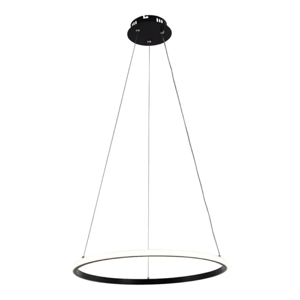 Κρεμαστό φωτιστικό οροφής LED 30W CCT με μαύρο σώμα & χειριστήριο dimmable - Image 2